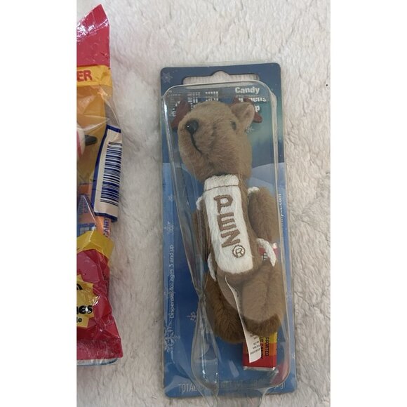 Pez Dispensers Lot Of 3 NWT 2 Keychain Stuffed Animals And 1 Jack In The Box - Picture 4 of 4